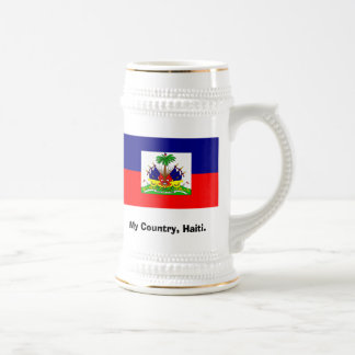 Haitis mein Land, mein Haus Bierglas