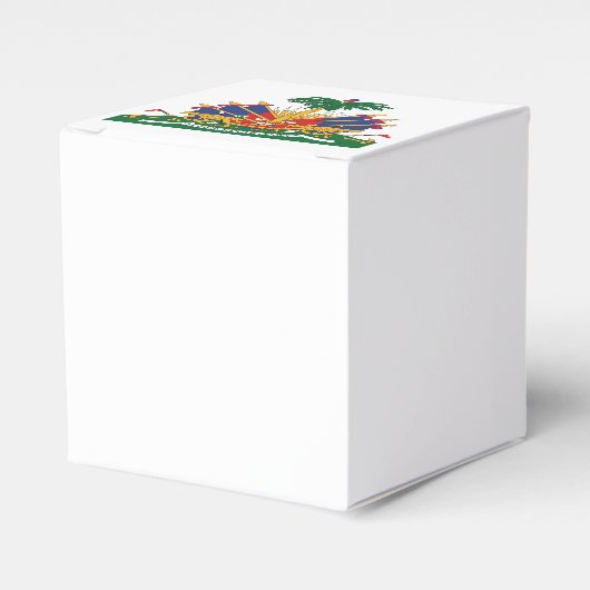 Haitis Wappen Geschenkschachtel (Vorderseite)