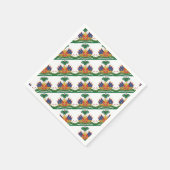 Haitis Wappen Serviette (Ecke)