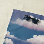 Haiwarnzeichen Strandtuch (Beispiel)