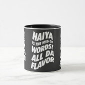 Haiya ist der MSG - Onkel Roger T - Shirt Tasse (Zentrum)