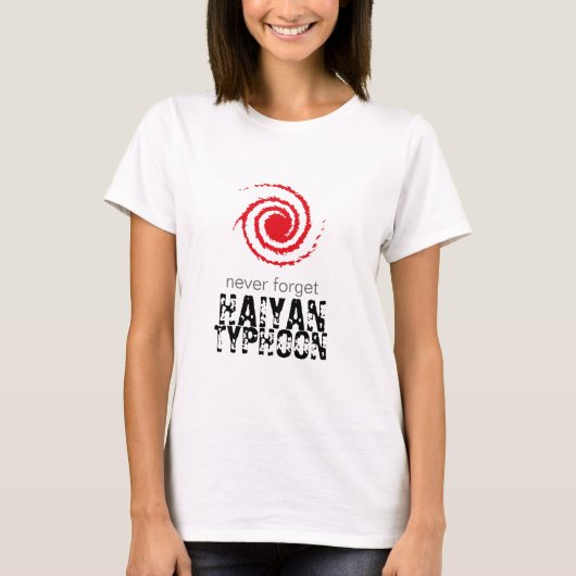 Haiyan Taifun T-Shirt (Vorderseite)