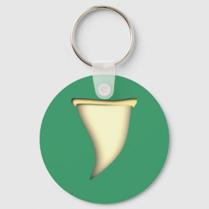 Haizahn Schlüsselanhänger