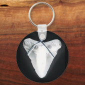 Haizahn Schlüsselanhänger (Vorderseite)