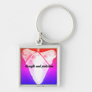 Haizahn Schlüsselanhänger