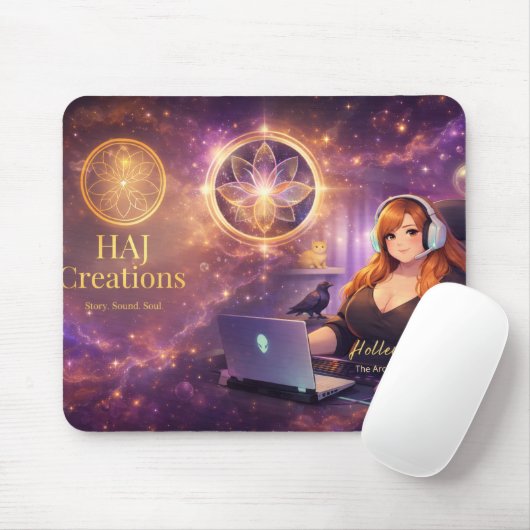 HAJ Creations: Official Archive Galaxy Mousepad (Mit Mouse)