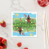 Haji Firuz Napkins Serviette (Beispiel)