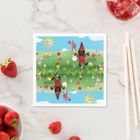 Haji Firuz Napkins Serviette (Beispiel)