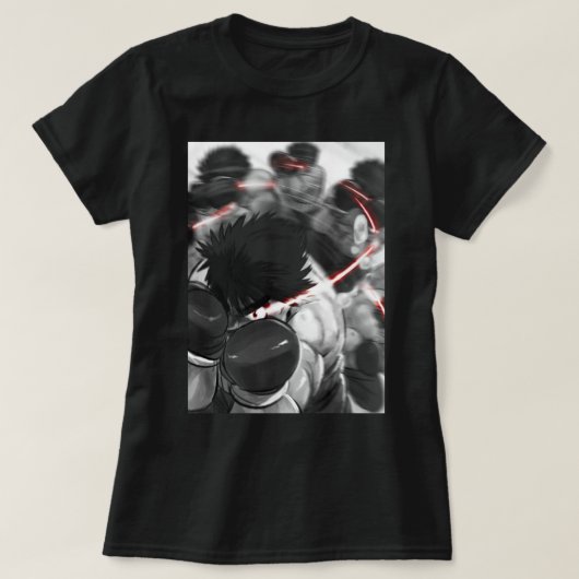 Hajime no Ippo Dempsey Roll T-Shirt (Design vorne)