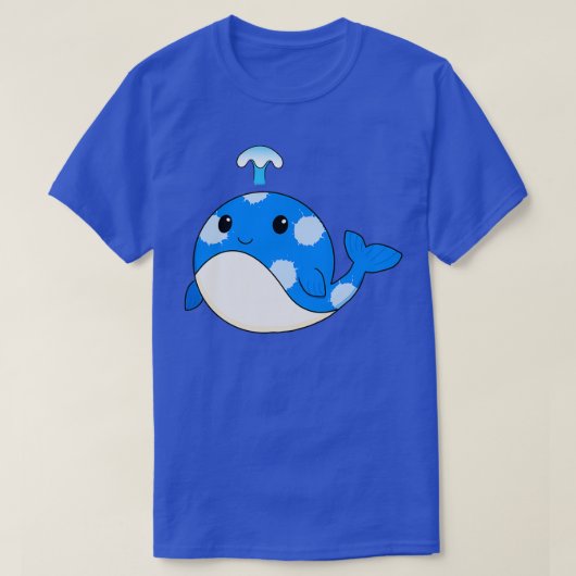 Hajinx27s Lila Polka Dot Whale 1 T-Shirt (Design vorne)