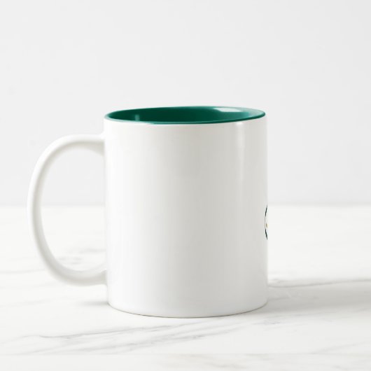 Hajj Mabroor Tasse Green und Golden (Links)