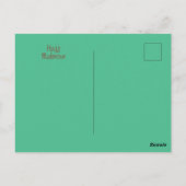 Hajj Mabrour, Heiliger Kaaba in Mekka, Saudi-Arabi Postkarte (Rückseite)