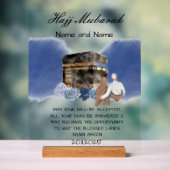 Hajj Mubarak Acryl Acrylschild (Neutral)