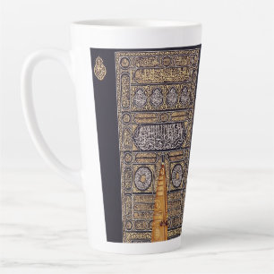 Hajj Mubarak Heilige Kaaba Mecca Islamische Devova Milchtasse