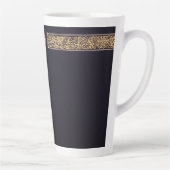 Hajj Mubarak Heilige Kaaba Mecca Islamische Devova Milchtasse (Rechts)