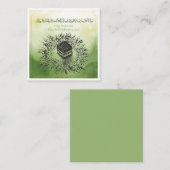 Hajj Mubarak, Heiliger Kaaba in Mekka, Saudi-Arabi Begleitkarte (Vorne/Hinten)