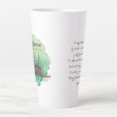 Hajj Mubarak, Heiliger Kaaba in Mekka, Saudi-Arabi Milchtasse (Vorderseite)