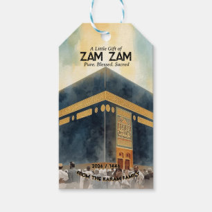 Hajj Mubarak Personalisiertes Geschenk-TAG-Label f Geschenkanhänger