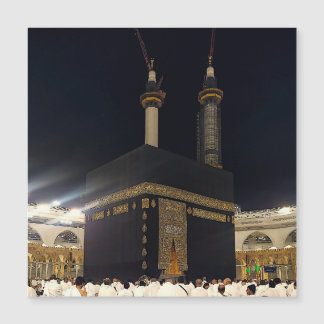 Hajj Pilgrims an der Kaaba, Mekka-Magnetkarte Magnetkarte