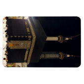 Hajj Pilgrims in Fajr, Kaaba, Mekka, Saudi-Arabien Magnet (Horizontal)