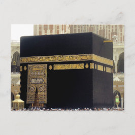 Hajj Pilgrims in Kaaba, Mekka, Saudi-Arabien Postkarte