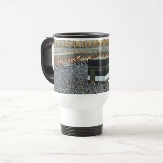 Hajj travel Mug Reisebecher (Vorderseite Links)