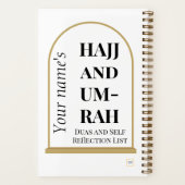 Hajj und Umrah Duas und das Pocketbook zur Selbstr Notizblock (Rückseite)