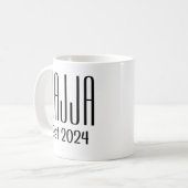 Hajja Tasse - Geschenk für Hajja (Vorderseite Links)