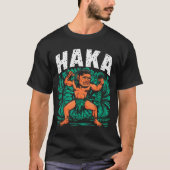 Haka Dance Funny Maori Dance Culture Outfit T-Shirt (Vorderseite)