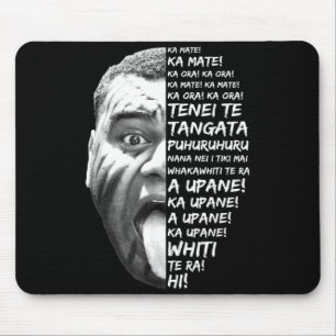Haka Neuseeland Maori Neuseeland Fans Rugby _1 Mousepad