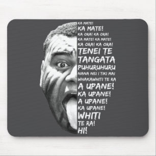 Haka Neuseeland Maori Neuseeland Fans Rugby  Mousepad