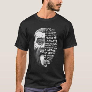 Haka New Zealand Maori Neuseeland Fans Rugby T-Shirt