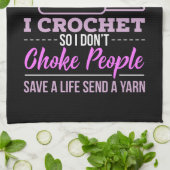 Häkchenspende Geschirrtuch (Gefaltet)