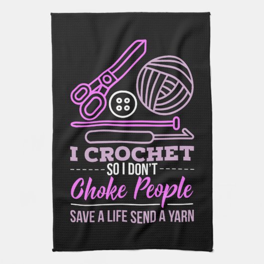 Häkchenspende Geschirrtuch (Vertikal)