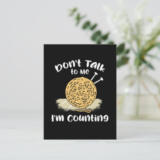 Häkchenspende Postkarte (Stehend Vorderseite)