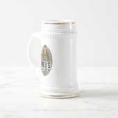 HakeDesign Stein Bierglas (Vorderseite Links)
