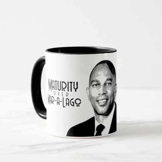 Hakeem Jeffries - Reife über Mar-a-Lago Tasse (Vorderseite Links)