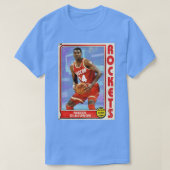 Hakeem Olajuwon Retro Style 90s Trading d T-Shirt (Design vorne)
