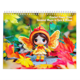 Häkel-Blumen-Elfen-Kalender – Saisonale Magie Kalender