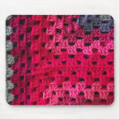Häkel-Granny-Square-Muster Mousepad (Vorne)