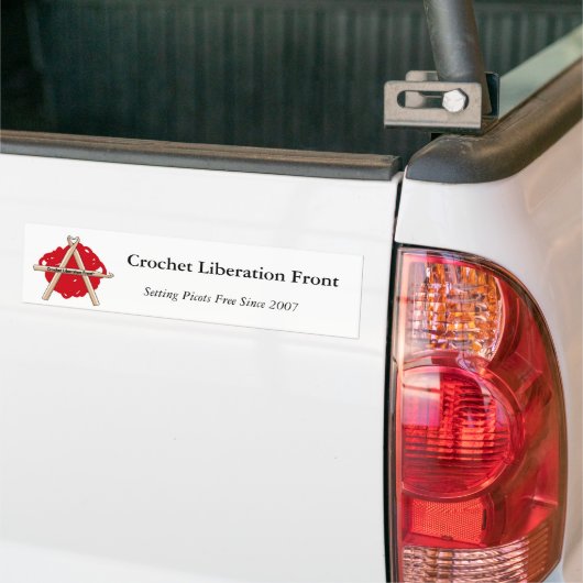 Häkelarbeit-Befreiungs-Front Autoaufkleber (Auf Lkw)