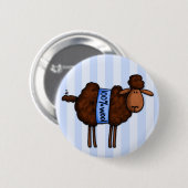 Häkelarbeit der Liebe I Button (Vorne & Hinten)