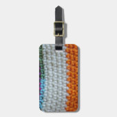 Häkelarbeit Gepäckanhänger (Vorderseite vertikal)