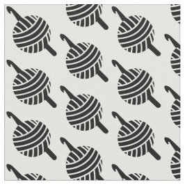 Häkelarbeit-Haken + Garn-Ball-Handwerk Stoff