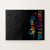 Häkelarbeit ist meine Rapssache Puzzle (Horizontal)