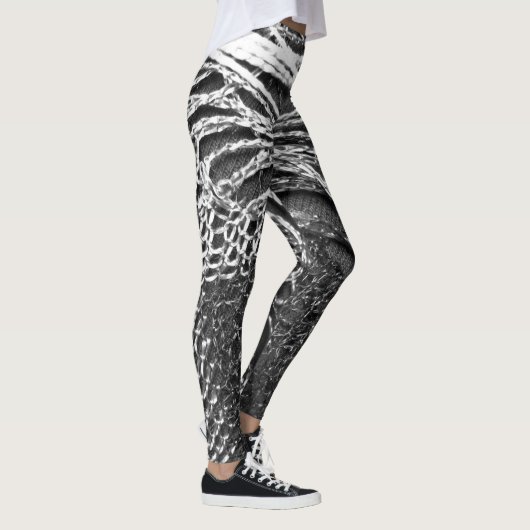 Häkelarbeit-Leggings Leggings (Rechts)
