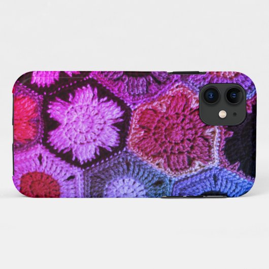 Häkelarbeit-Telefon-Kasten Case-Mate iPhone Hülle (Rückseite (Horizontal))