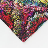 Häkelarbeit umfassendes bywhacky fleecedecke (Ecke)