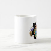 Häkelarbeit-y Dame Mug Kaffeetasse (Mittel)
