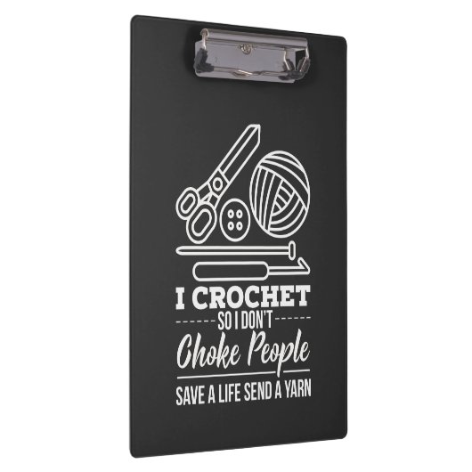 Häkelchen Klemmbrett (Rechts)